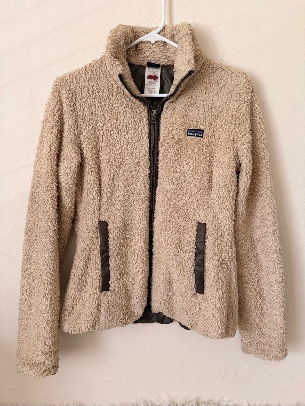 Patagonia Sherpa Fleece Jacket - Beige